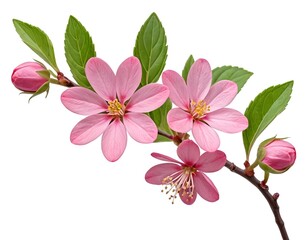 Obraz premium Pink Spring Blossoms on Branch