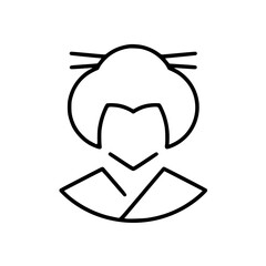 Japanese Geisha Woman