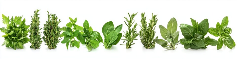 Obraz premium Fresh Herbs Display (1)