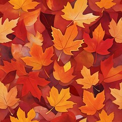 Fototapeta premium Autumn Leaves Background