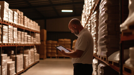 Warehouse Workers in Action: Stock Photos of Logistics Teams, Forklift Operators & Inventory Management – Industrial Workspace Scenes