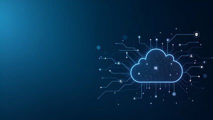 Explore our sleek cloud banking wallpaper, featuring minimalist icons and digital patterns, perfect for modern corporate use.