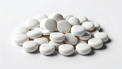 Pile of White Pills