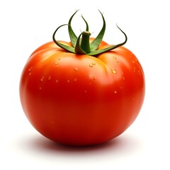 tomato isolated on white