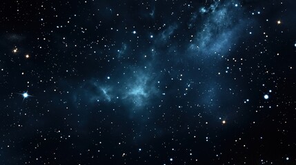 Fototapeta premium background of dark space and stars