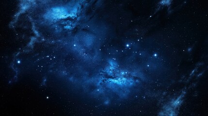 Naklejka premium background of dark space and stars