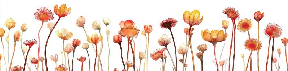 Delicate Floral Field