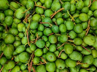 Kilimooku Vadu Mango / Raw Vadu Mangai are baby mangoes generally known as Appe Midi, tender mango. It is specifically used for making vadu mango pickle in a traditional Indian cuisine style.