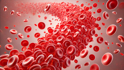 red blood cell.