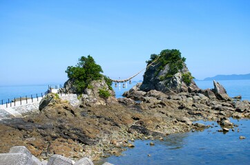 大分県佐伯市　豊後二見ヶ浦で撮影