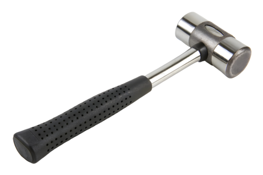 Heavy-duty durable construction handle curved claw hammer.