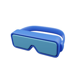 3D Swim Goggles Icon
