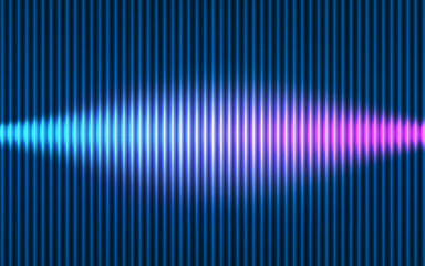 Neon light stripes abstract background blue and pink colorful design