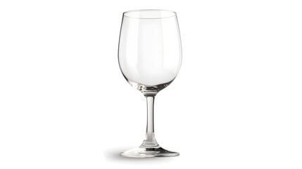 Fototapeta premium Elegant wine glass on a minimalist table still life photography indoor setting contemporary design