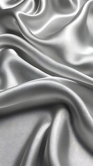 Obraz premium Silver Silk Drape Texture.