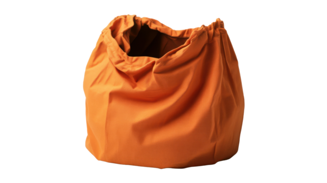 red bag isolated on white background