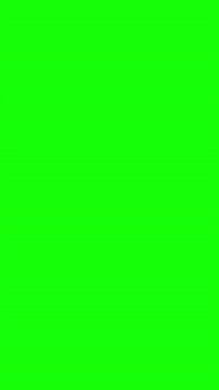 Vertical Easter Eggs Transitions on Green Screen