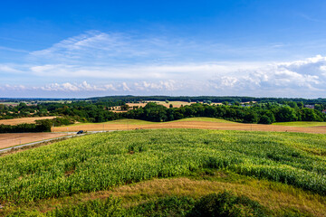 Fototapeta premium View from the Lighthouse Bastorf to the Baltic Sea, Germany