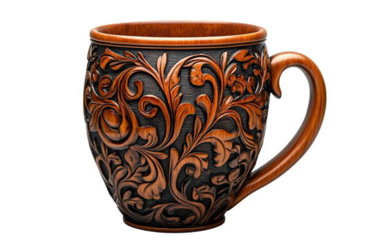 Ornate Ceramic Mug