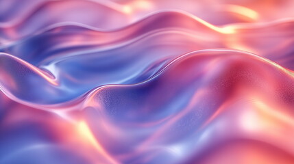 Fototapeta premium Abstract background with beautiful wavy lines and dynamic 3D shapes rendered in high resolution. Smooth flowing curves create a modern and futuristic aesthetic for digital designs.