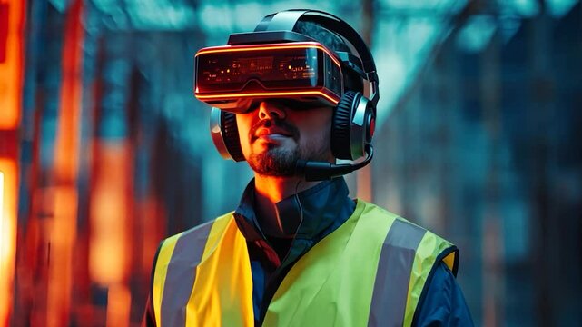 Augmented reality factory worker revolutionizing industrial operations