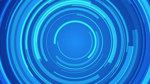 Abstract technical circles background