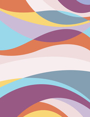 Artwork trendy contemporary abstract shapes. Background with abstract Colorful. Banner and cover for your design.