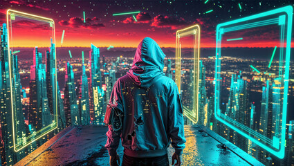 Digital Horizon Rogue -  wallpaper 

