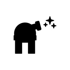 observatory icon, simple flat style, illustration, logo sign symbol pictogram template, for ui or ux isolated on white for mobile app, editable