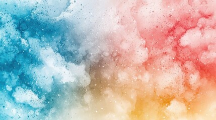 Fototapeta premium Vibrant Abstract Background with Colorful Cloudy Texture Effect