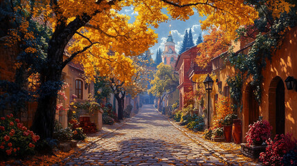 Autumn Fairytale Town