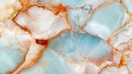 Colorful Agate Stone Background with Natural Patterns and Textures
