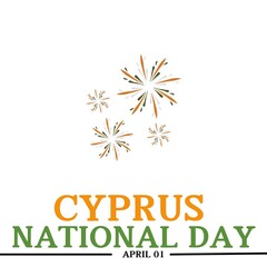 Obraz premium cyprus national day 