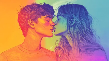 Write a story about a character navigating a society where heterosexuality is assumed, and how they challenge these norms. 