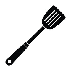 kitchen spatula isolated on white