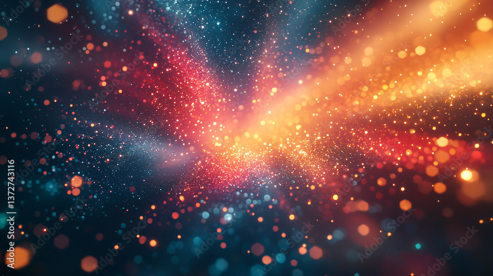 Poster dynamic blur of light creating a stunning abstract visual experience with harsh lighting and unique 