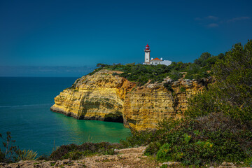 lighthouse on a cliff