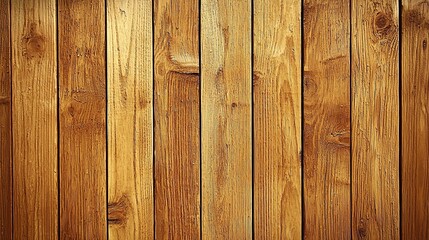 Obraz premium Natural Light Brown Wood Grain Texture with Visible Cracks for Warm and Elegant Interior Floor or Wall Background. Minimalist Solid Color Surface Design, Rustic Scandinavian Style.