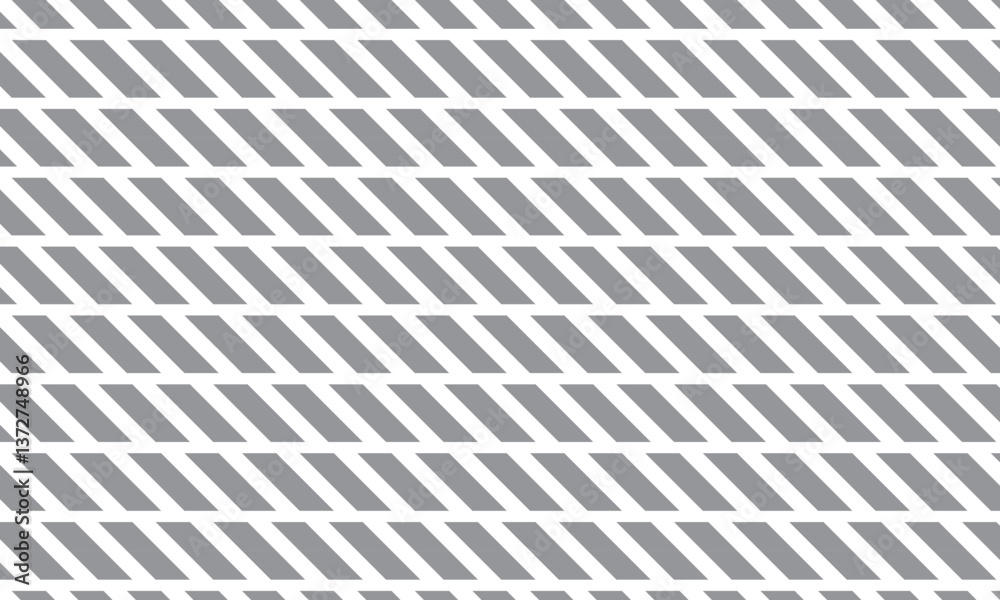 Fototapete abstract geometric diagonal grey rectangular line pattern.