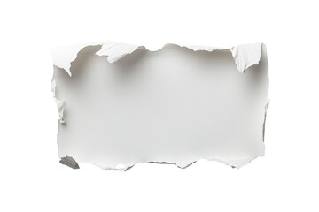 Zerrissener Papierstreifen mit realistischer Struktur PNG mit transparentem Hintergrund

