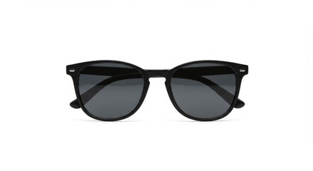 Fototapeta premium Black Round Sunglasses