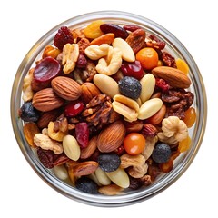 Delicious Trail Mix Nuts Dried Fruits Healthy Snack
