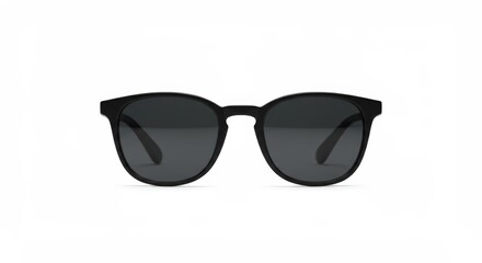 Fototapeta premium Black Round Sunglasses