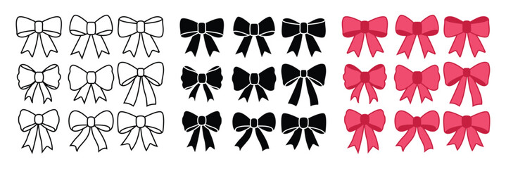 bow vector collection