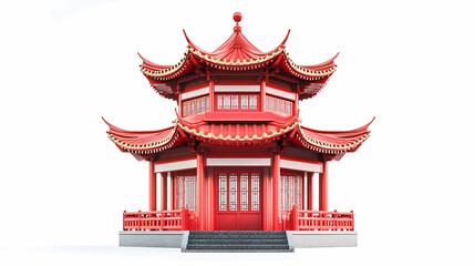Obraz premium Traditional Chinese Pagoda Architecture