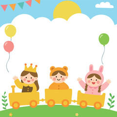 Fototapeta premium Children's Costume Parade