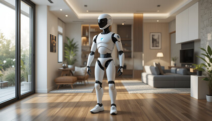Humanoid Robot in House