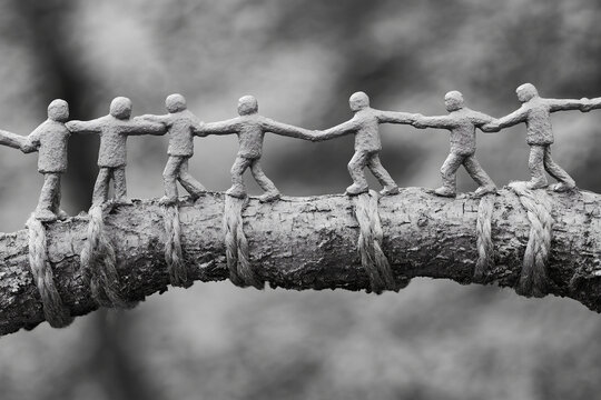 teamwork is not about working together but about how each member contributes to collective success through cooperation and mutual support .