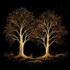 light trees
