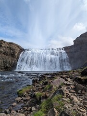 waterfall in iceland